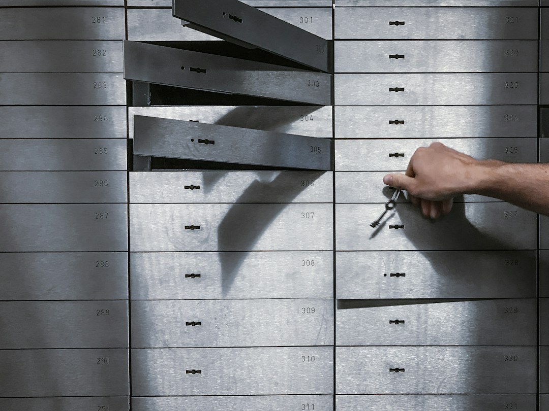safe deposit boxes